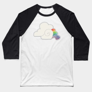 Sassy Rainbow Cloud Baseball T-Shirt